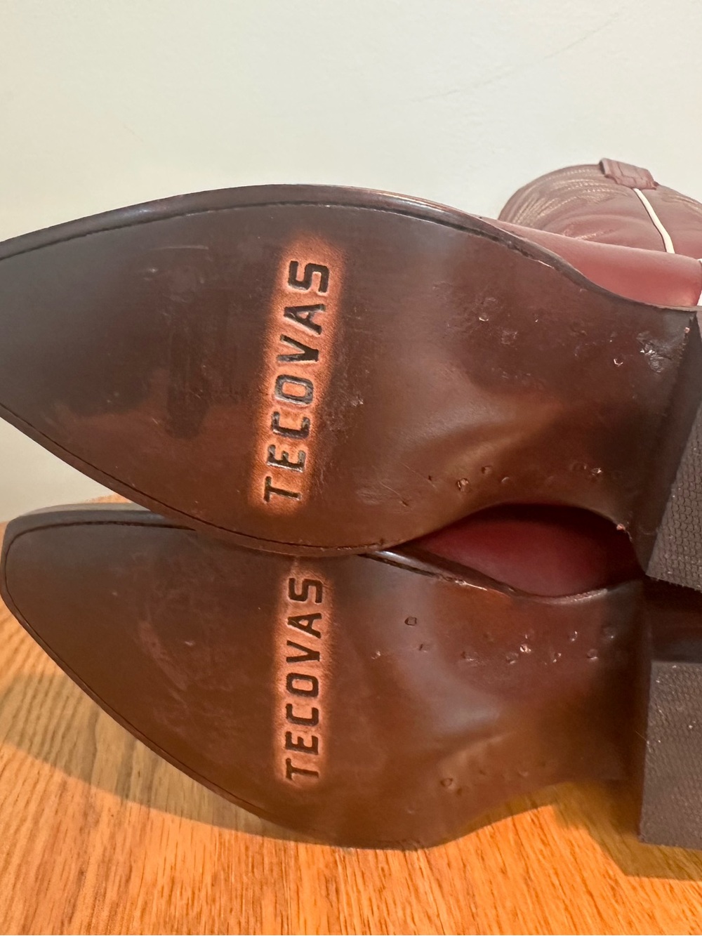 Tecovas—The Annie—Scarlett Leather Western Cowboy Boots - Picture 5 of 7